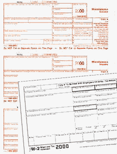 Printing of 1099 & W2 Forms Available